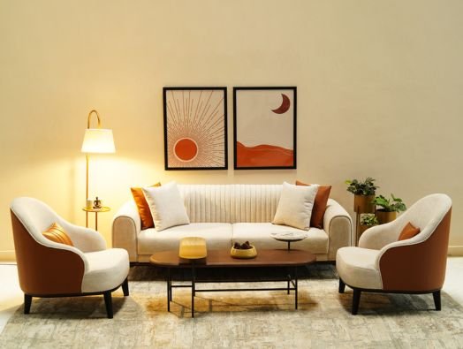 3 Seater Sofa Set