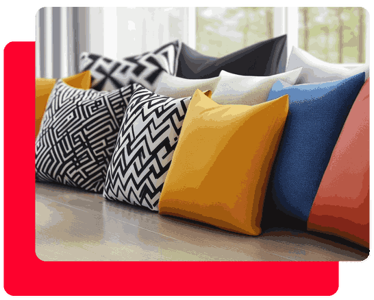 Custom cushions