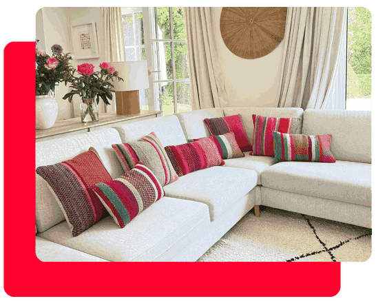 Custom sofa Cushions