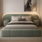 Fabric Bed Upholstery in Dubai