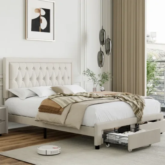 Storage Bed Upholstery