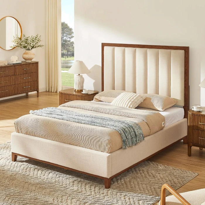 custom single bed upholstery in Dubai