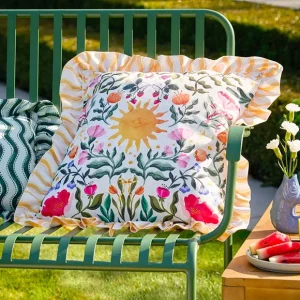 Summer Print Outdoor Sofa Cushion